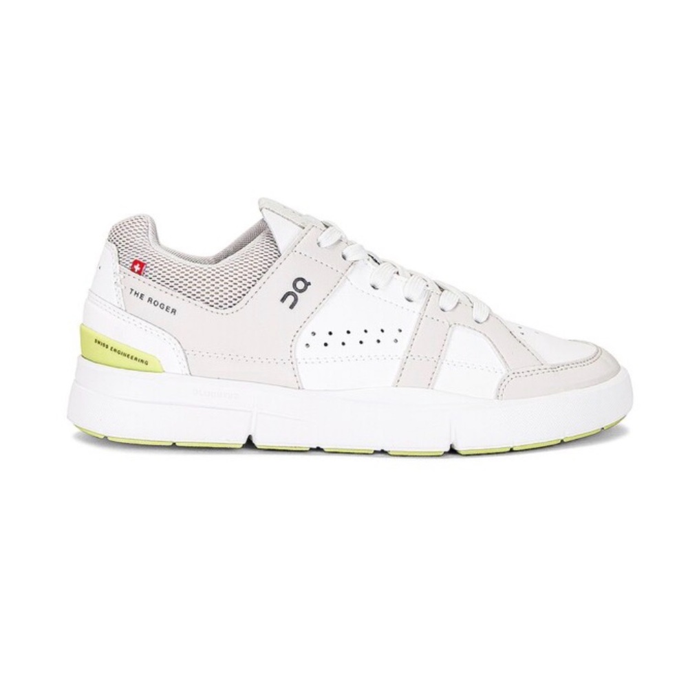 On Running The Roger Clubhouse Tennis Shoe in Sand and Zest